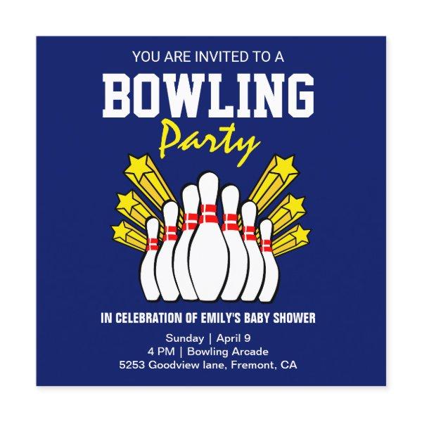 Modern Blue Bowling