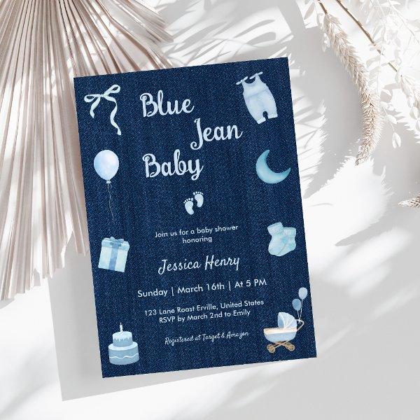 Modern Blue Jean Baby Denim