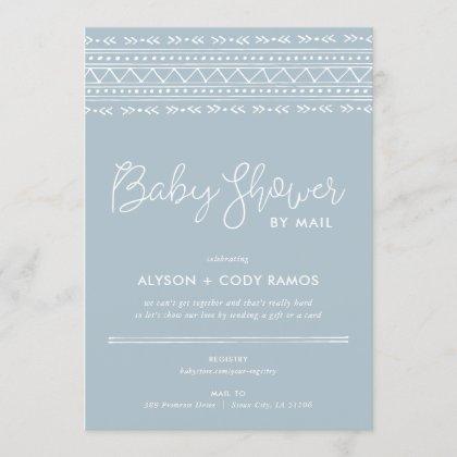 Modern Boho Baby Shower by Mail