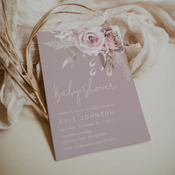 Modern Boho Dusty Rose