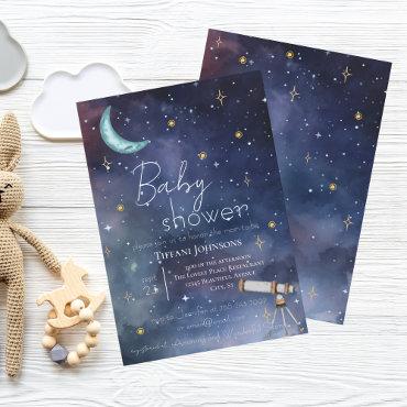 Modern Celestial Moon & Stars