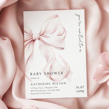 Modern Pink Bow