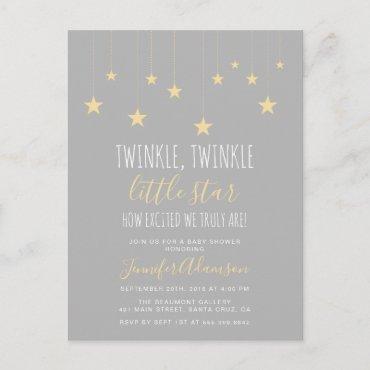 Modern Twinkle Little Star  Postcard