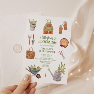 Modern Watercolor Garden Party