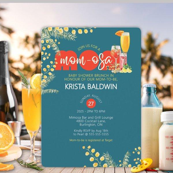 Mom-osa Baby Shower Brunch