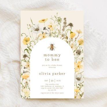 Mommy To Bee Baby Shower Wildflower