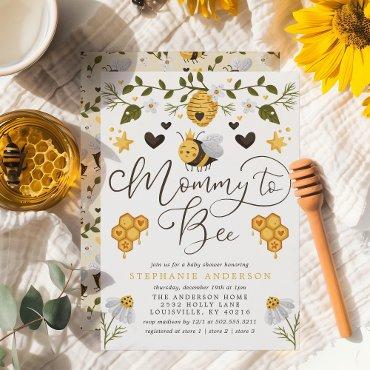Mommy To Bee Honeycomb Bumblebee