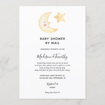 Moon and Star Baby Shower by Mail