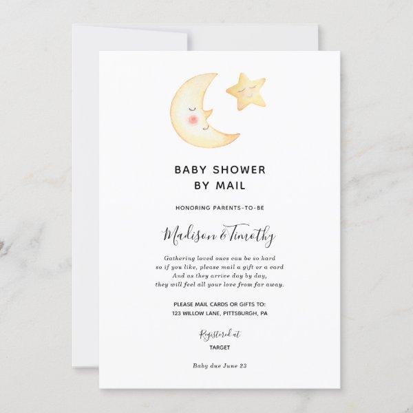 Moon and Star Baby Shower by Mail