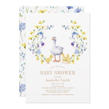 Mother Goose Nursery Rhyme Floral Girl