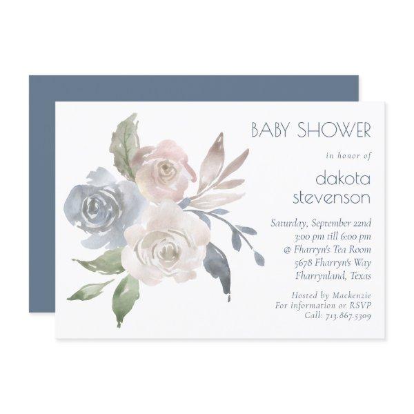 Muted Floral Bouquet | Pastel Rose