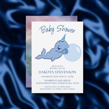 Narwhal Blue | Adorable Bubble Gum Baby Kawaii