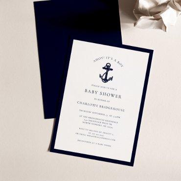 Nautical Anchor Coastal Boy