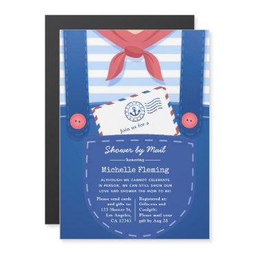 Nautical Baby Boy Shower by Mail Magnetic
