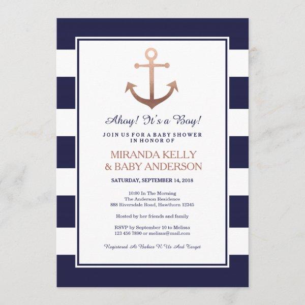 Nautical , nautical invite
