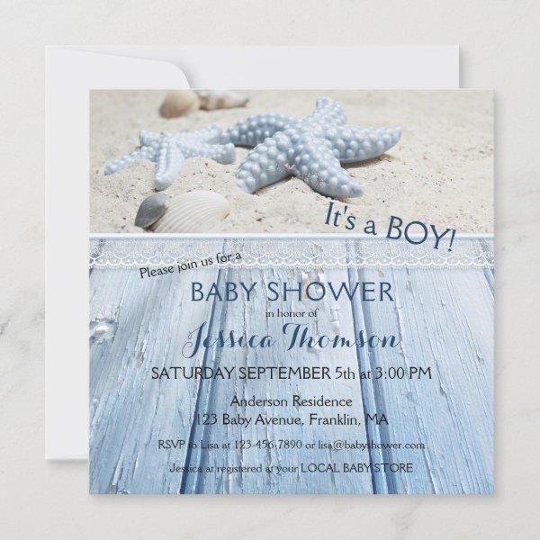 Nautical Beach Baby Boy Shower