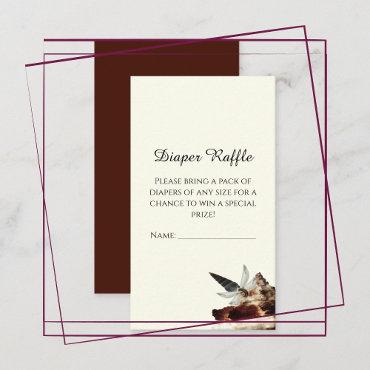 Nautical under the sea shell desert chic butterfly enclosure card