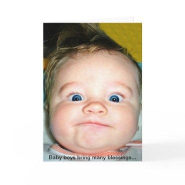 New Baby Boy Card