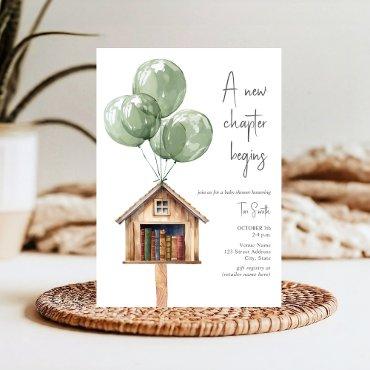 New Chapter Balloons Library Book Baby Shower