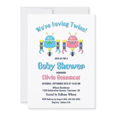 Non Identical Twin Babies Robot