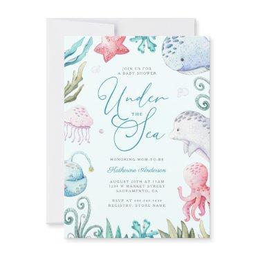 Ocean Animals Under The Sea Boy