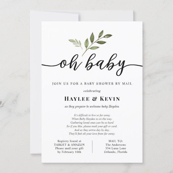 "Oh Baby" Baby Shower By Mail