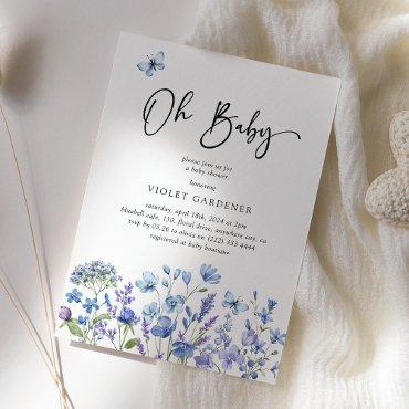 Oh Baby Blue Wildflower
