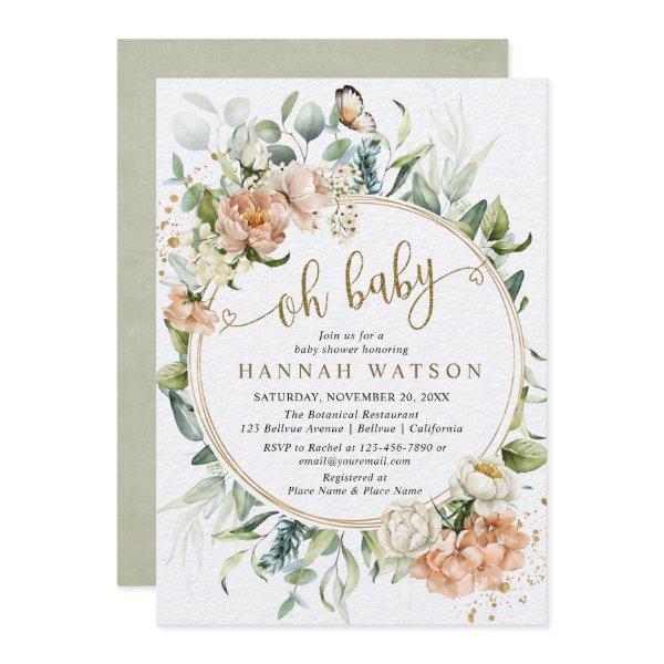 Oh Baby Botanical Rose Eucalyptus