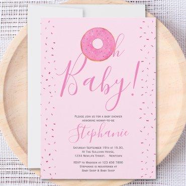 Oh Baby Donut Pink Girl's