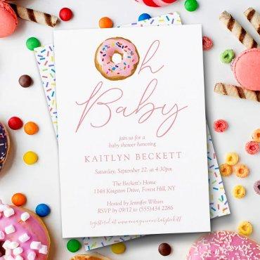 Oh Baby Donut Sprinkle Girls