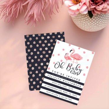 Oh Baby Girl Pink Flamingo