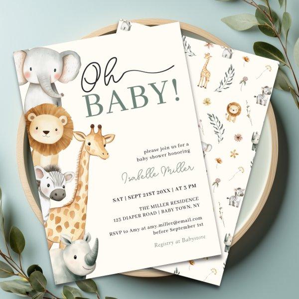 Oh Baby Jungle Safari