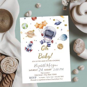 Oh Baby Planet Astronaut  Baby Shower