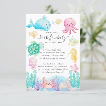 Oh Baby Under The Sea Book for Baby Enclosure Card