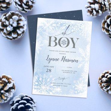 Oh Boy Winter Boy  Blue