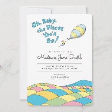 Oh, the Places You'll Go Baby Birth Announcement