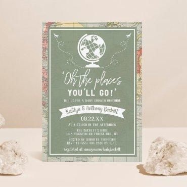 "Oh The Places You'll Go!" Travel Map