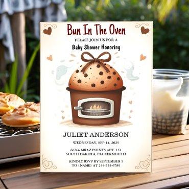 On Fun Retro Boho Cake Bun In The Oven