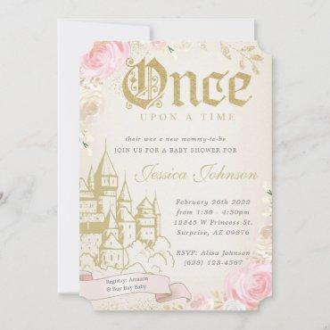 Once Upon A Time Baby Shower Invitation
