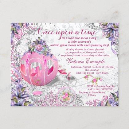 Once Upon a Time Baby Shower Invitation