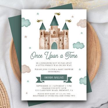 Once Upon a Time Fairytale Teal Castle