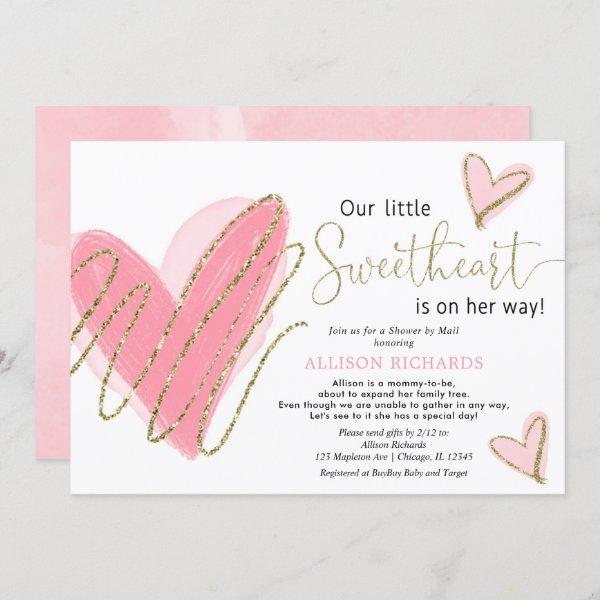 Our Little Sweetheart Shower by Mail