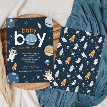 Outer Space Baby Boy Shower