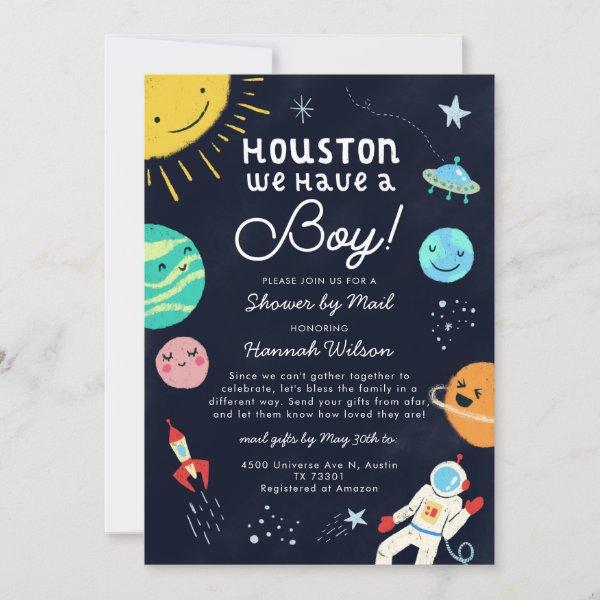 Outer Space Boy Baby Shower By Mail