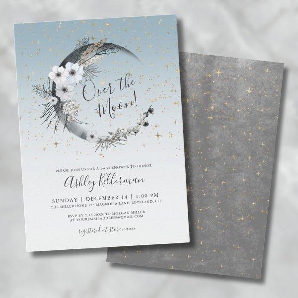 Over The Moon Baby Shower