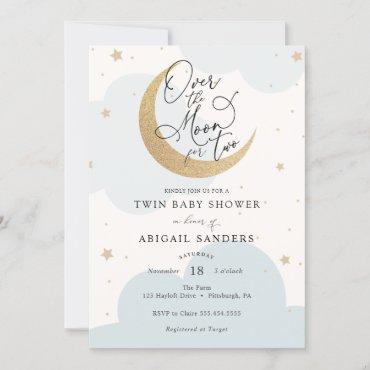 Over the Moon for Two Twin Boys