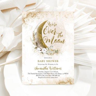 Over the Moon Gold Gender Neutral