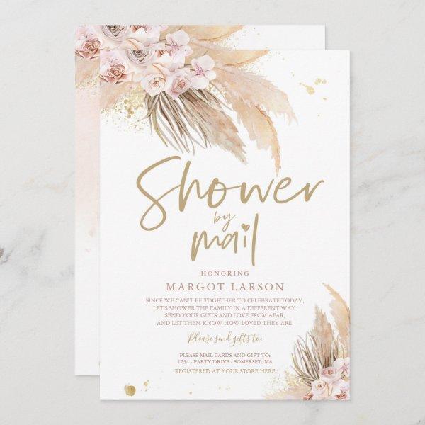 Pampas Grass Bohemian Shower By Mail