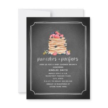 Pancakes + Pacifiers Chalkboard Brunch