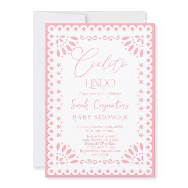 Papel Picado Baby Shower Girl
